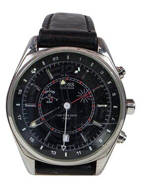 Hugo Boss Metropolis Bicoastal Watch Model 1320 Swiss Quartz Vintage